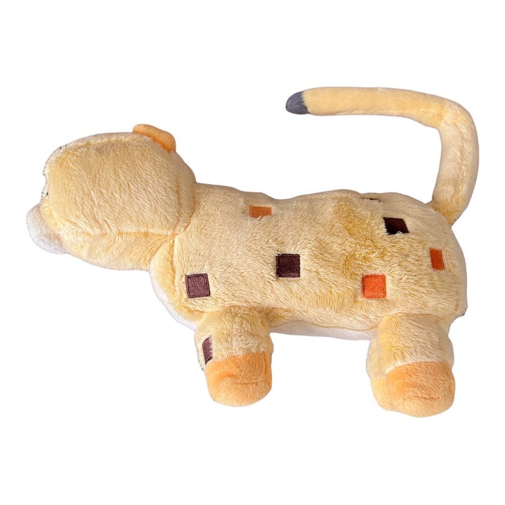 Ocelot Kitty Cat Plush Soft Adorable Cuddly‎ Yellow Stuffed Animal Kids Toy 17”